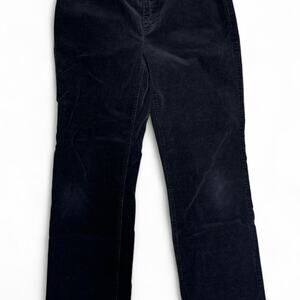 black corduroy pants